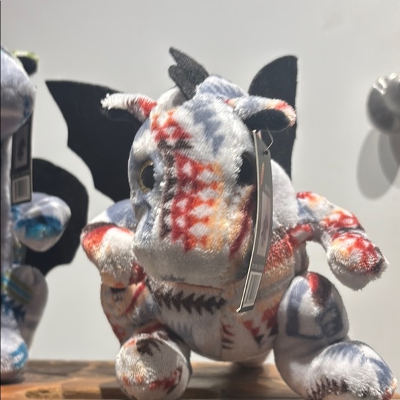 Black and Red Stuffed Animal Plush Toy - Picture 7 of 11